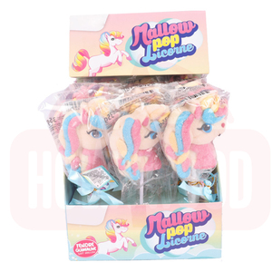 Holeywood 4D licorne naturelle forme de Pâques guimauve <span class=keywords><strong>sucette</strong></span> arrosage à la <span class=keywords><strong>bouche</strong></span> fruits mélangés doux Halal boîte de bonbons sucre aromatisé - Product Image 5