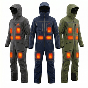 Nouvelle collection – Combinaison de <span class=keywords><strong>ski</strong></span> chauffante coupe-vent unisexe, veste de snowboard, taille personnalisable, vêtements de <span class=keywords><strong>ski</strong></span> thermiques ajustables pour activités de plein air - Product Image 1