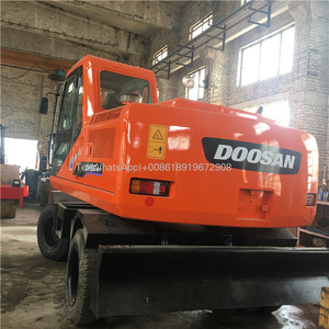 Excavadora de segunda mano Corea 150LC Doosan usada Dh150 Dh140 Dx140 Dx60W excavadora de ruedas para la venta - Product Image 3