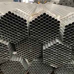 Горячеоцинкованная железная круглая труба/оцинкованные стальные трубы erw/трубчатые трубы из углеродистой стали для строительства теплиц