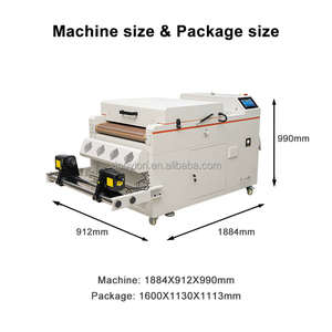 DOOYION 2025 último nuevo purificador de aire interior 60cm secador de agitación agitador de polvo Dtf con alarma de Bajo polvo y cinta transportadora - Product Image 4