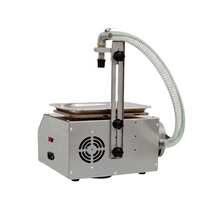 Pompe péristaltique semi-automatique en acier inoxydable 304, petite, pour huile essentielle, miel, liquide, pâte, machine de remplissage quantitative par pesage - Product Image 5
