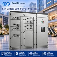 Armoire de distribution modulaire GCS à tiroirs, appareillage basse tension, panneau de distribution extractible en métal