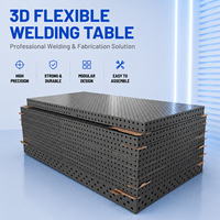 Table de soudage 3D flexible et stable, plateforme de soudage modulaire D28 avec système de trous pour l'assemblage et le soudage