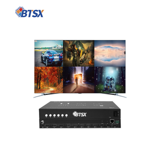 Répartiteur vidéo multi-vues HDMI/DP 8 entrées 4K60 avec commutation transparente, disposition 15x15, contrôle Web/RS232 - Product Image 2