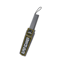 Détecteur de métaux portatif de scanner de baguette de sécurité de corps complet pratique pour la sécurité et la protection
