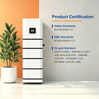Système de batterie solaire triphasé empilable 10 kW 20 kWh LiFePO4 BMS CAN IP65 pour stockage domestique
