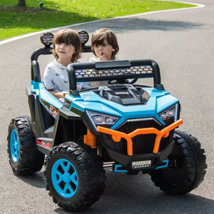 Coche eléctrico todoterreno Fubei de 4 ruedas para niños, vehículo a batería con asiento para jugar al aire libre - Product Image 4