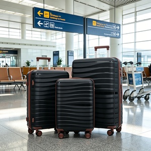 Ready Stock in USA Free Shipping 3-Piece Suitcase Ensemble with 20, 24, 28 Inch Sizes 360° Spinner Wheels, Support <b>Dropshipping</b> - Product Image 5