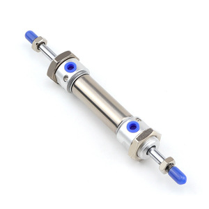 Mini Cilindro de Acero Inoxidable de Doble Salida con Amortiguador de Aire (MACD40x25/50/75/100/125/150) Producto Premium en la Categoría de Cilindros - Product Image 5