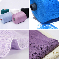 En gros 32S/2 28S/2 16S/2 différents fils de mélange de couleurs teints 100% acrylique pour le tricot