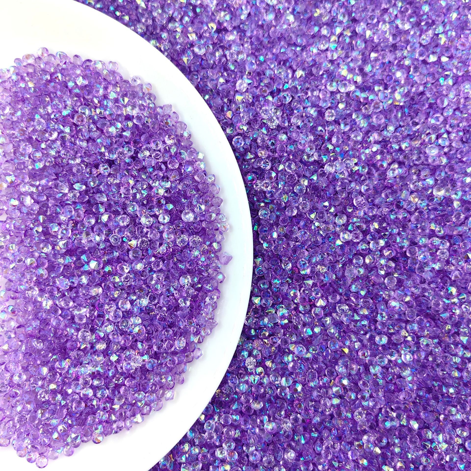 3 mm violet clair AB