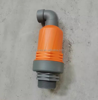 Vanne de purge automatique en PVC-U 1/2 pouce DN15, vanne de décharge d'air en plastique pour système de canalisation de traitement de l'eau