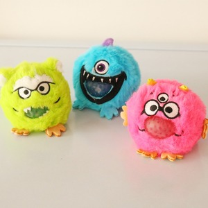 Peluche Antiestrés Personalizado 2025, Pelota de Peluche para Aliviar el Estrés, Juguete de Peluche con Relleno de Algodón PP, Pelota de Burbujas de Agua Bordada - Product Image 4
