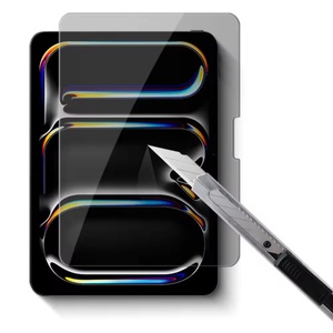 Protection d'écran en verre trempé anti-espion et anti-graisse 9H pour iPad Air 2025 (11/13 pouces) – Série iPad Air – Vente Flash - Product Image 1