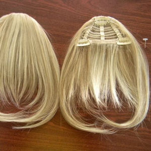 Alibaba chine usine 5a meilleure qualité cheveux humains franges pour robes <span class=keywords><strong>postiche</strong></span> clip en <span class=keywords><strong>frange</strong></span> <span class=keywords><strong>frange</strong></span> clip extension de cheveux - Product Image 1