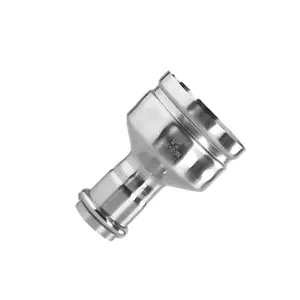 New pipe fitting Plumbing Fittings Stainless Coupling Steel Reducer Tee for Water pipe