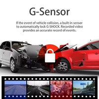 Détecteur de radar de voiture VG1 avec système d'alarme de vitesse à 360 degrés alerte vocale TFT Dash Cam garantie 1 an-Prix bas