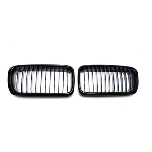 Paire de grilles de pare-chocs avant noir brillant 3 couleurs pour BMW Série 7 <span class=keywords><strong>E38</strong></span> Grille 1994-2001 pour pièce d'auto classique - Product Image 2