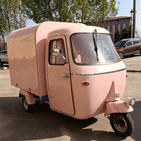 Personnalisé Mini Camion De Nourriture Panier De Crème Glacée Mobile Hot Dog Panier Pas Cher Mobile Électrique Camion De Nourriture Ape Tuk Tuk Tricycle Chariot De Nourriture