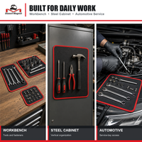 Tapis magnétique flexible pour outils, idéal pour garages et ateliers, de la part de Dowell, fournisseur certifié SGS depuis 2012