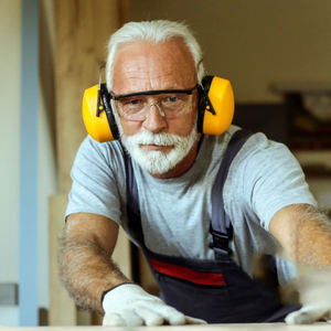 ที่ครอบหูลดเสียงรบกวนน้ำหนักเบาป้องกันการได้ยินสำหรับงานก่อสร้างและงานอุตสาหกรรม - Product Image 2