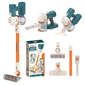 Ensemble de nettoyage pour jeu de simulation pour <span class=keywords><strong>enfants</strong></span>-Kit d'outils de nettoyage pour <span class=keywords><strong>aspirateur</strong></span> électrique et vadrouille à poussière - Product Image 2