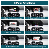 Road Top NTG4.5 CarPlay Android Auto Interface sans fil CarPlay Box NTG4.7 Module Android Auto pour Mercedes Benz GLK 2013-2015