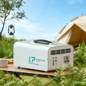 Batería de Iones de Litio Solar Todo en Uno de 1KWh con Arrancador de Emergencia y Tipo C - Product Image 2