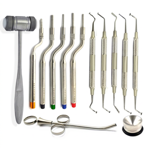 Dental Implant Offset Osteotomes Sinus Lift Bone <b>Elevators</b> Mushroom Mallet Well Stainless Steel Instruments CE - Product Image 1