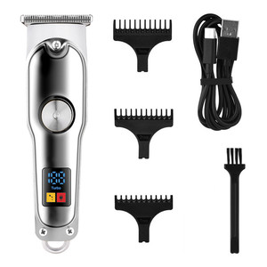 Cortadora de <span class=keywords><strong>Pelo</strong></span> Eléctrica Recargable de <span class=keywords><strong>0</strong></span> <span class=keywords><strong>mm</strong></span>, Cortadora de <span class=keywords><strong>Pelo</strong></span> Inalámbrica para Hombre, Afeitadora, Máquina Cortadora de <span class=keywords><strong>Pelo</strong></span> - Product Image 5