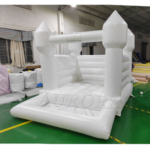 Nhỏ PVC <span class=keywords><strong>Inflatable</strong></span> thư bị trả lại nhà cho người lớn trẻ em màu trắng ngoài trời bouncy lâu đài với nhảy Bouncer trò chơi bóng Pit Unisex - Product Image 4