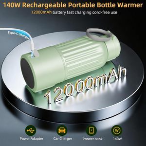 Chauffe-biberon sans fil portable avec contrôle de la température pour la maison et les voyages - Product Image 6
