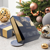 Boîte cadeau en papier rigide recyclable de luxe en gros, fermeture magnétique, taille et couleur personnalisées, impression offset CMJN pour chocolat et sucre
