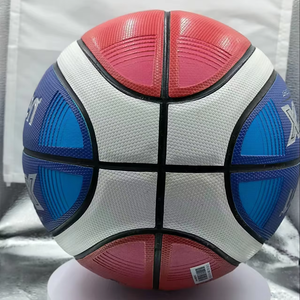 Ballon de basket Molten Taille 7 Homme Taille 6 Femme Intérieur Officiel Cuir souple Compétition Entraînement Bleu BG5000 - Product Image 5