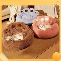 Cama de Lujo Moderna para Mascotas, Suave, Transpirable, con Diseño de Dibujos Animados, Sofá Cama para Perros Grandes, Cálida, Duradera, Antideslizante, para Todas las Estaciones