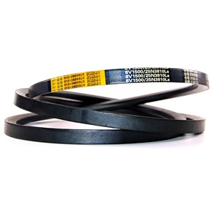 רצועת V איכותית 8V1500-25N3810 מגומי טבעי ברוחב 25.5 מ\"מ עם אחריות, רצועת הנעה עטופה לחקלאות OEM - Product Image 1