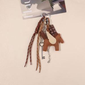 Nuevo Colgante de Poni Flocado Hecho a Mano 2026, Accesorio de Moda Versátil para Bolsos, Llavero Decorativo, Adorno de Cuerda para Bolsos, para Mujer y Niña - Product Image 5