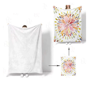 DDP, el más nuevo diseño, manta impresa personalizada, personalizable, Animal de dibujos animados, portátil para Hotel, viaje, sofá, manta de franela - Product Image 3