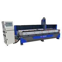 Máquina CNC de fábrica Jinan para perforación y fresado de losas de roca y vidrio, maquinaria de procesamiento de plantas de fabricación de construcción