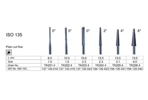 Phòng thí nghiệm nha khoa kim cương hoàn thiện phay mũi khoan - Product Image 6