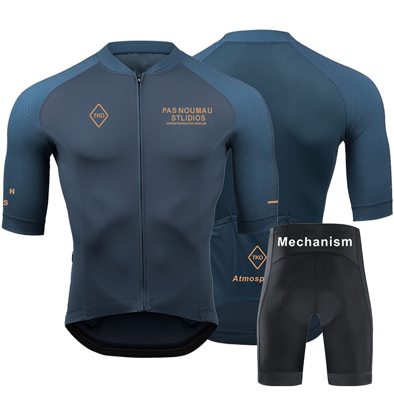 Pantalones Cortos de Ciclismo Azules