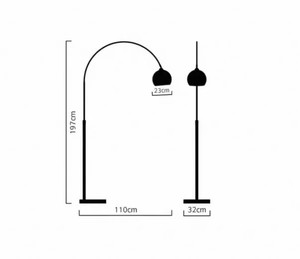Lampe de sol <span class=keywords><strong>LED</strong></span> moderne E27 de haute qualité Soda Factory pour la décoration du <span class=keywords><strong>salon</strong></span> - Product Image 5