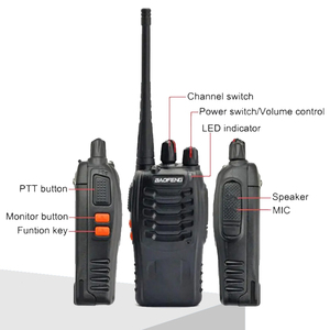 Sản xuất tại Trung Quốc Baofeng BF888S gốc 5 Wát di động hai chiều BF-888SBF phát thanh UHF 400-470MHz thu phát với thông tin liên lạc - Product Image 4