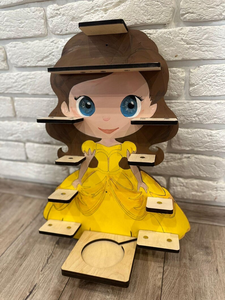 Boîte à musique murale en bois pour chambre d'enfant pour 24 figurines Tonie Étagère personnalisée et <span class=keywords><strong>Toniebox</strong></span> - Product Image 2