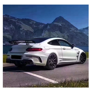 2014-2019 <span class=keywords><strong>Clase</strong></span> <span class=keywords><strong>C</strong></span> W205 C260 C300 C43 C63 <span class=keywords><strong>AMG</strong></span> Coupe 2 puertas 4 puertas guardabarros mejorado Kit de cuerpo ancho para <span class=keywords><strong>mercedes</strong></span>-benz - Product Image 4
