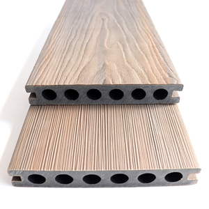 Planches de terrasse co-extrudées de haute qualité, durables, antidérapantes, écologiques, en <span class=keywords><strong>bois</strong></span> composite pour usage extérieur, contemporaines pour jardin et parc - Product Image 2