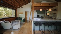 Maison préfabriquée de 40 pieds Bungalow en bois Maison mobile en acier préfabriquée portable de luxe modulaire en conteneur