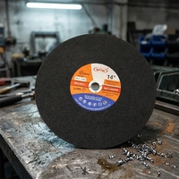 Disque de meulage haute vitesse T41 14 pouces 355*3*25,4 pour métal - 80 m/s, disque de coupe professionnel, fabriqué en Chine, oxyde d'aluminium