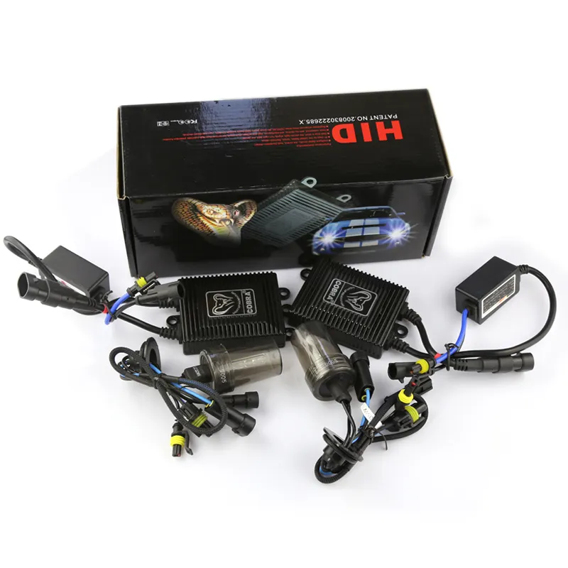 Hoge Kwaliteit 35W 55W Hid Xenon Koplamp Kit Cobra Ballast Dc Licht H7 H3 H4 H8 H9 H11